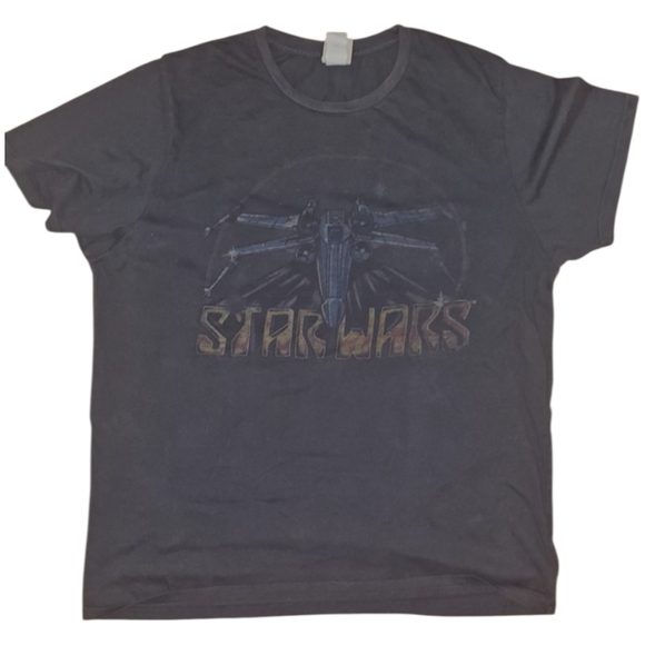 Junk Food Clothing Dark Grey Star Wars Short Sleeve Tee Shirt Size -L - Picture 1 of 10